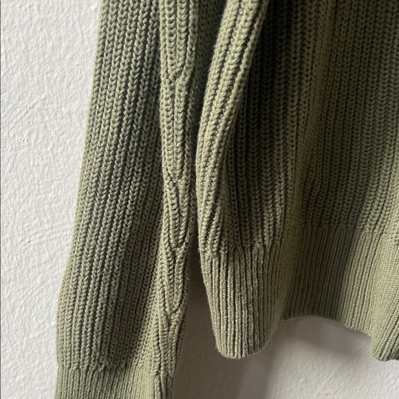 Old Navy Olive Cardigan Sweater - Picture 4 of 6